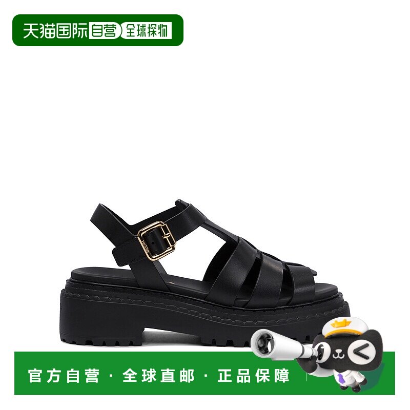 PRADA 女士凉鞋 1X923N7V6F0002F055 SS2025 黑色 Prada Cage San
