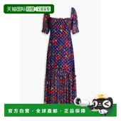 潮奢 coupe RIXO 1h可退 女士 fil 印花金属感中长连衣裙 0100190