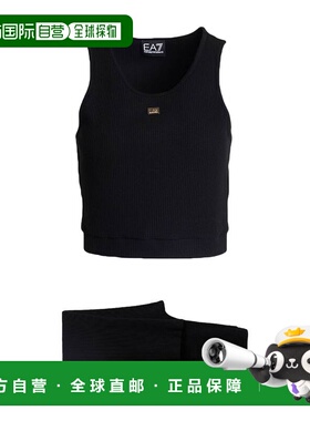 1h可退 潮奢 Ea7 女士 Outfit 运动运动装 black黑色 舒适时尚