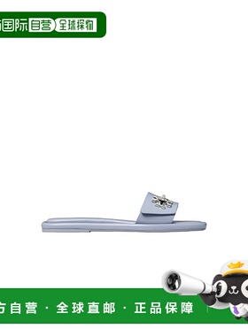 1h可退 潮奢 Tory Burch 托里 伯奇 女士 Lock T带凉拖拖鞋 16467