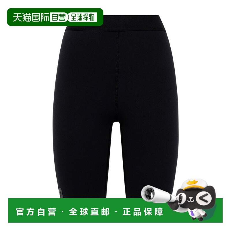 1h可退 AUTRY 女士健身裤 CYYW603N SS2024 黑色 骑行短裤