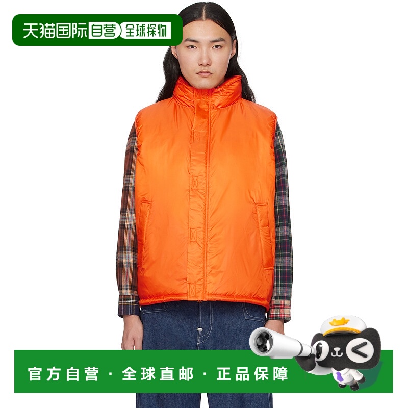 1h可退 潮奢 BEAMS PLUS 男士 橙色 MIL Puff Version 2 Ripstop