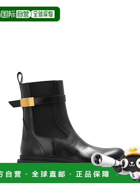 1h可退 潮奢 versace 范思哲 女士 圆头靴子 10182451A11978短靴