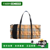 潮奢 舒适时尚 Burberry 男士 1h可退 brown棕色 巴宝莉 旅行袋