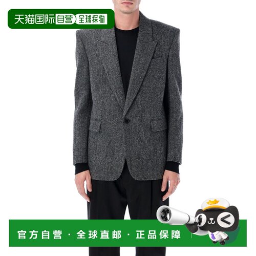 SAINT LAURENT 男士西服 837196Y3D061071 AW2025外套西装长袖