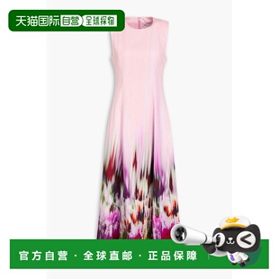 1h可退 潮奢 Simkhai 女士 Magnolia 印花棉混纺中长连衣裙 32510