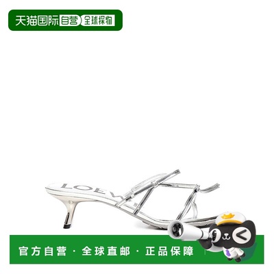 1h可退 LOEWE 女士凉鞋 LPET465X041160 CO 白色 Petal凉鞋高跟