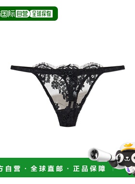 DSQUARED2 女士内裤 D8L7C59000001 SS2025 黑色 蕾丝内裤