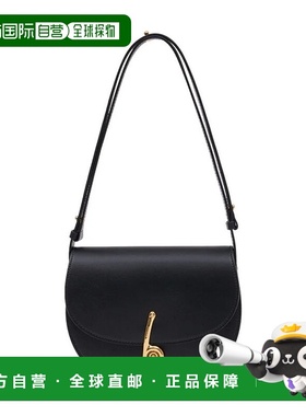 BURBERRY 女士单肩包 8115651 AW2025 黑色 Burberry Small Bridl