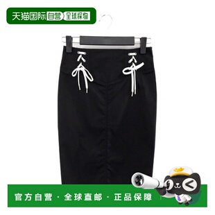 AW2024 1h可退 WGC4900S2621C74 女士半身裙 黑色 MOSCHINO