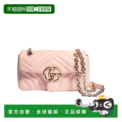 GUCCI 女士斜挎包 837280AAE385739 SS2026 花色 GG Marmont 小号