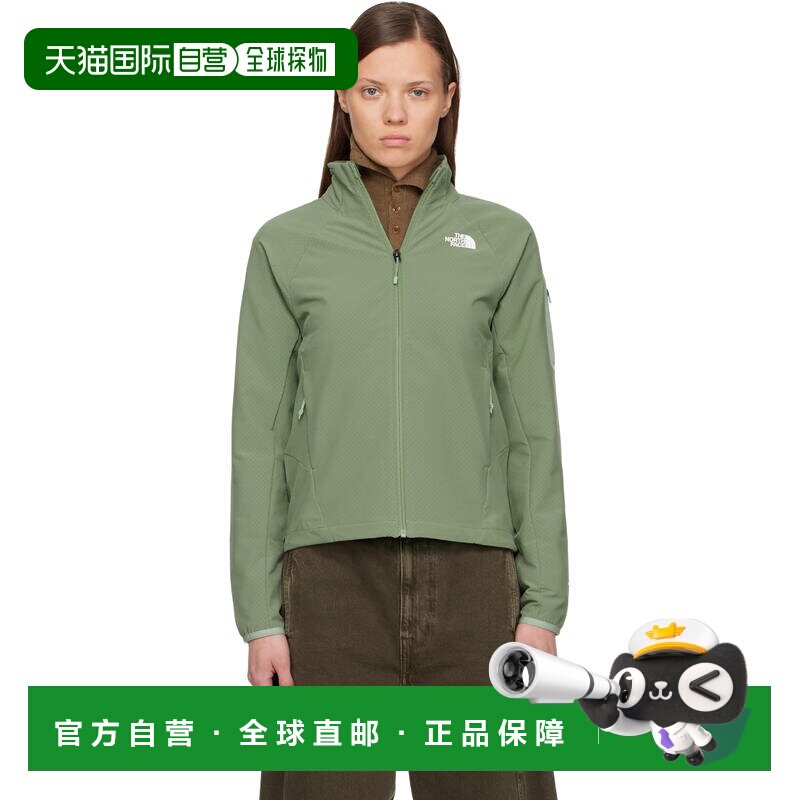 1h可退 潮奢 the north face 北面 女士 绿色 Tek Approach 夹克