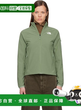 1h可退 潮奢 the north face 北面 女士 绿色 Tek Approach 夹克