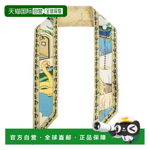 TORY BURCH 女士围巾 1842120401 AW2026 花色 Silk scarf