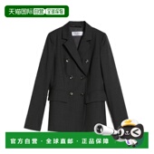MAX AW2024 MARA 1h可退 女士西服 1046063906009 黑色 双排扣羊