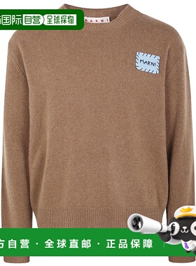 MARNI 男士衬衫 GCMG0478Q0UFX32500M29 AW2025棕色长袖