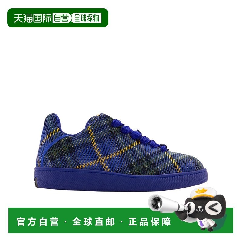 BURBERRY 男士运动鞋 80888271 CO 蓝色 Box圆头低帮板鞋男鞋
