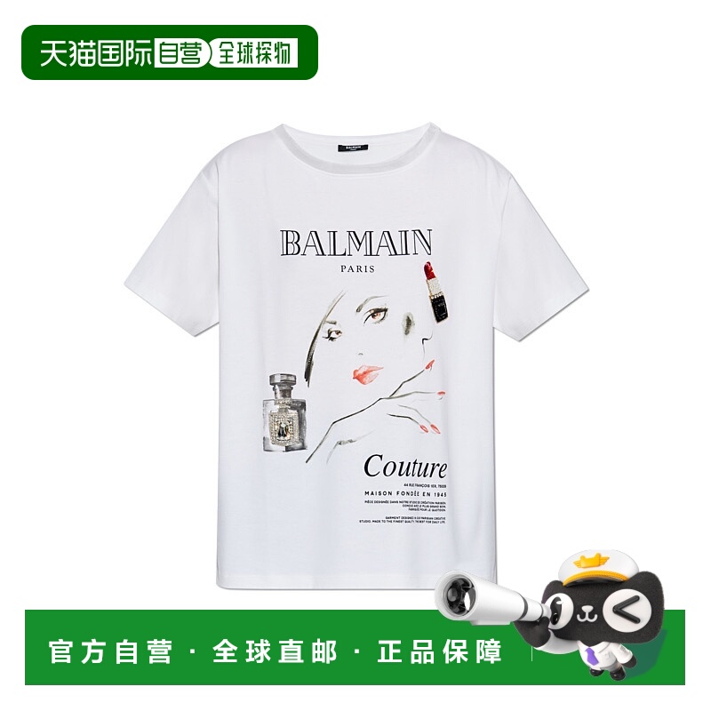 BALMAIN女士T恤EF0EG129GE86GRR新款女装