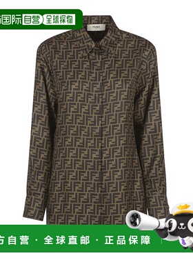 FENDI 女士衬衫 FS8107A8G3F118W SS2026 棕色