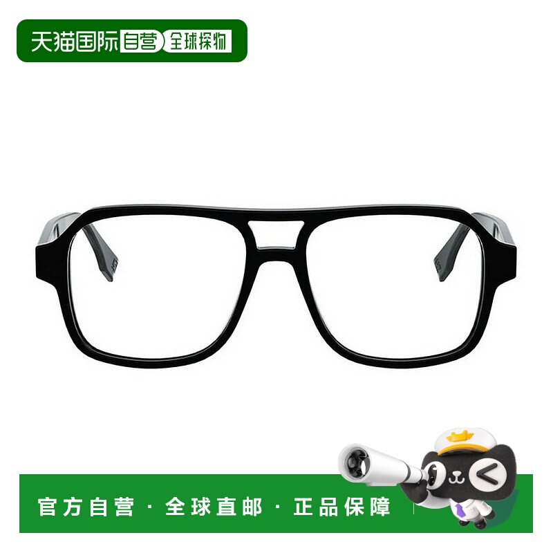 1h可退 FENDI 女士眼镜 19DR5CX0A17103 AW2026 黑色 Fendi Ff Sq