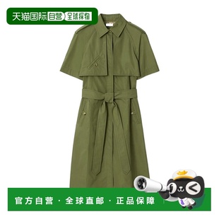 女士外套 短袖 81177091 军绿色 连衣裙 SS2026 BURBERRY