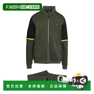 1h可退 潮奢 Ea7 男士 Tracksuits 运动装 green绿色 舒适时尚