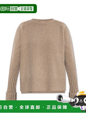 1h可退 TORY BURCH 女士针织衫 1718710296 AW2025 浅棕色 Wool s