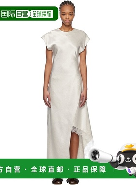 1h可退 潮奢 J.W. Anderson 女士 灰白色 Asymmetric Lace Trim L