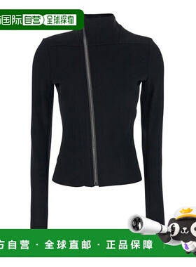 潮奢 rick owens 瑞克 欧文斯 女士 'Gary' Closure 黑色高领不对