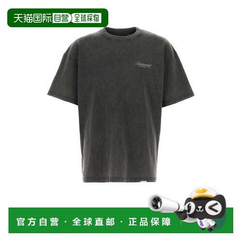 Represent 男士T恤 OCM4120147 SS2026 灰色 圆领T恤支付后1h可退