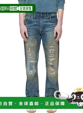 潮奢 ralph lauren rrl 拉夫 劳伦RRL 男士 蓝色 High Slim Brann