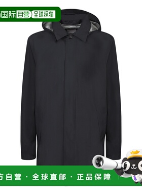 HERNO 男士大衣 IM000349U111249300 SS2025 黑色 Classic collar