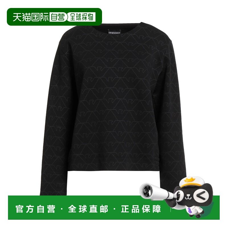 1h可退 潮奢 Emporio Armani 安普里奥 阿玛尼 女士 运动衫,女装/女士精品,卫衣/绒衫,淘宝优惠券,粉丝福利购,淘宝优惠卷
