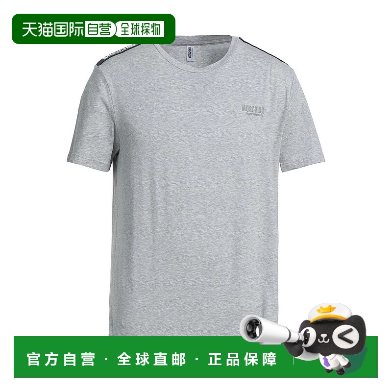 1h可退 潮奢 Moschino 莫斯奇诺 男士 汗衫 grey灰色 舒适时尚