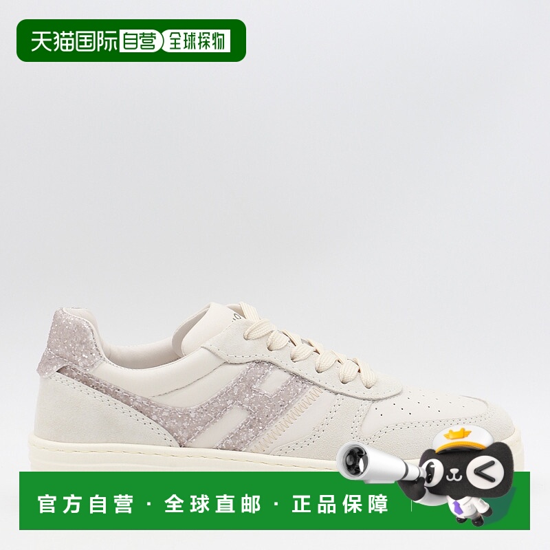 1h可退 HOGAN 女士运动鞋 HXW6300FG50U4J0CAS SS2025 白色