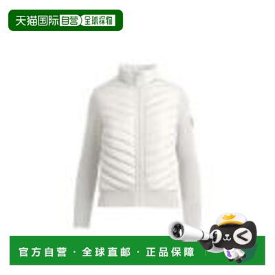 CANADA GOOSE 女士羽绒服 6830L9467 AW2025 白色 HyBridge® 针织