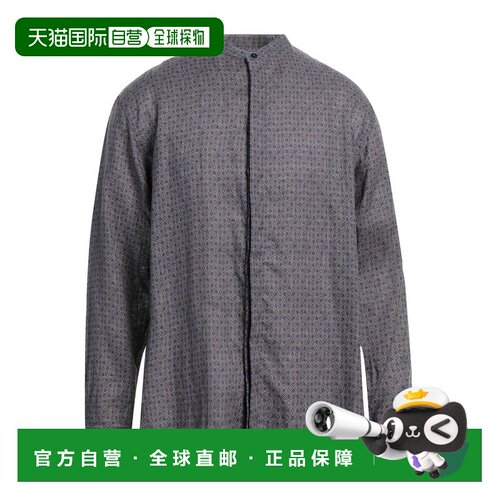 Etro 艾特罗 男士 亚麻衬衫 green绿色 舒适时尚