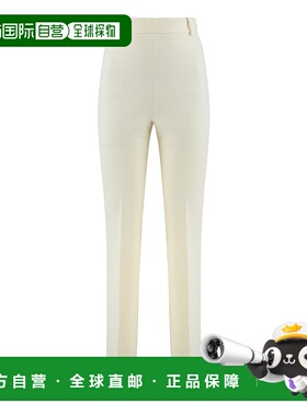 PINKO 女士休闲裤 105671A2QVZ00 AW2025 白色直筒裤