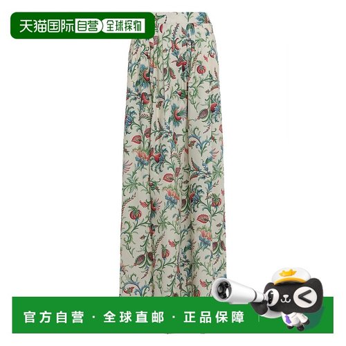 1h可退 ETRO 女士半身裙 WRFA018999SA5R9X0803 SS2026 绿色
