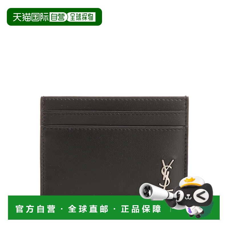 SAINT LAURENT 男士钱包 6076031JB0E1000 CO 黑色