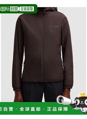 MONCLER 女士夹克 J20981G00001596H548E CO 黑色 MIETRES 连帽夹