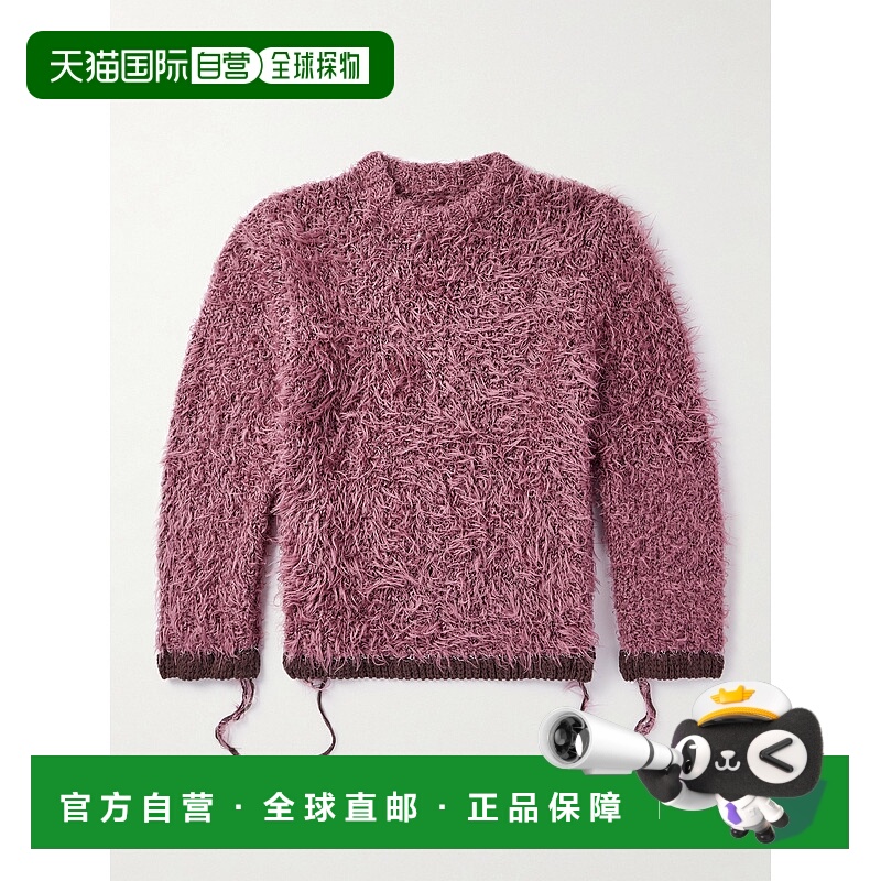 1h可退 潮奢 Sacai 男士 拉绒针织毛衣 2503838M789