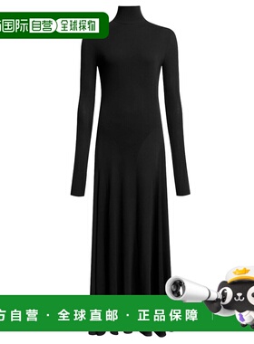 1h可退 潮奢 alaia 女士 Fluid 针织心形连衣裙 AA9R2789J070B