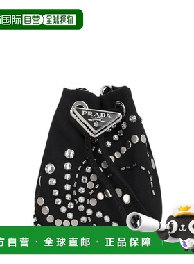 PRADA 女士斜挎包 1NR0162CZ5F0002 SS2024 黑色 CONTENITORI