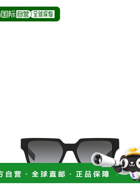 PRADA 男士太阳镜 PR03ZS1AB06T CO 灰色普拉达