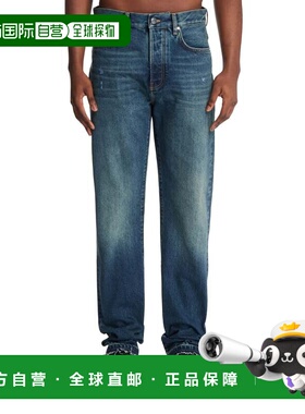 AMIRI 男士牛仔裤 AMDNGH1031950 SS2025 蓝色 Straight Fit Jean