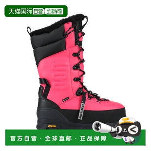 1h可退 潮奢 Ugg 女士 脚踝靴 pink粉色 舒适时尚雪地靴厚底鞋