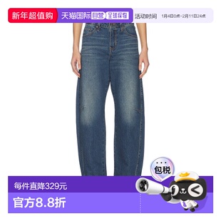 1h可退 潮奢 Levi'S 李维斯 女士 Dad Barrel 宽松牛仔裤 0039A