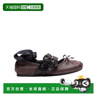 SS2026 5F466A3ZLVFG005F0003 MIU 女士芭蕾乐福鞋