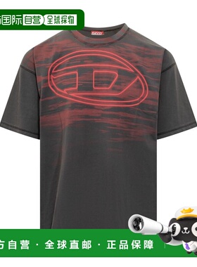 1h可退 潮奢 Diesel 迪赛 男士 Oval-D 圓領 T 卹 A186530AGCA